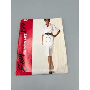 McCall's Stitch 'N Save Pattern #6089 - Dress (SZ 10, 12, 14 & 16)